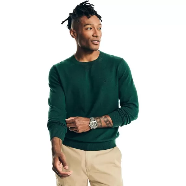 Nautica Mens Sustainably Crafted Crewneck SweatshirtNavtech Collection FallWinter 2024 Botanical Garden