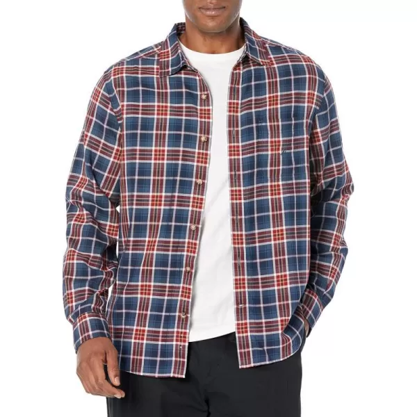 Nautica Mens Sustainably Crafted Plaid ShirtLapis Blue