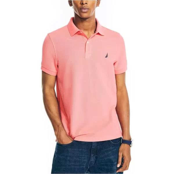 Nautica Mens Sustainably Crafted Slim Fit PerformanceTeaberry