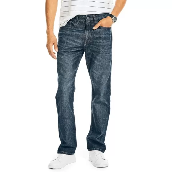 Nautica Mens Vintage Straight Denim JeansNorth Sea Canal Wash