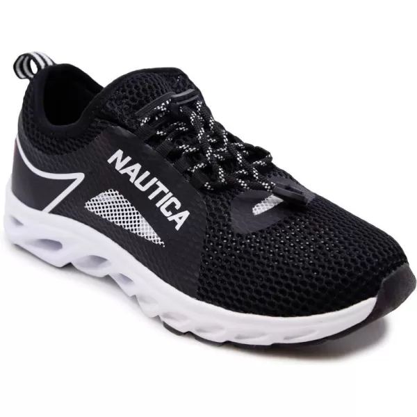 Nautica Mens Water Shoes Jogging Quick Dry Pool Sports SneakerBlack