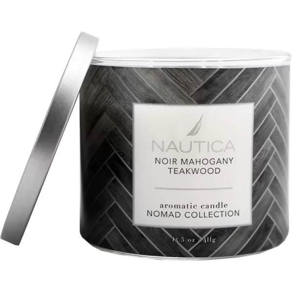 Nautica Noir Mahogany Teakwood Scented Candle LargeNautica Noir Mahogany Teakwood Scented Candle Large