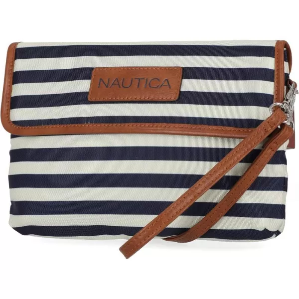 Nautica RFID Blocking Mini CrossbodyIndigoBoneSand