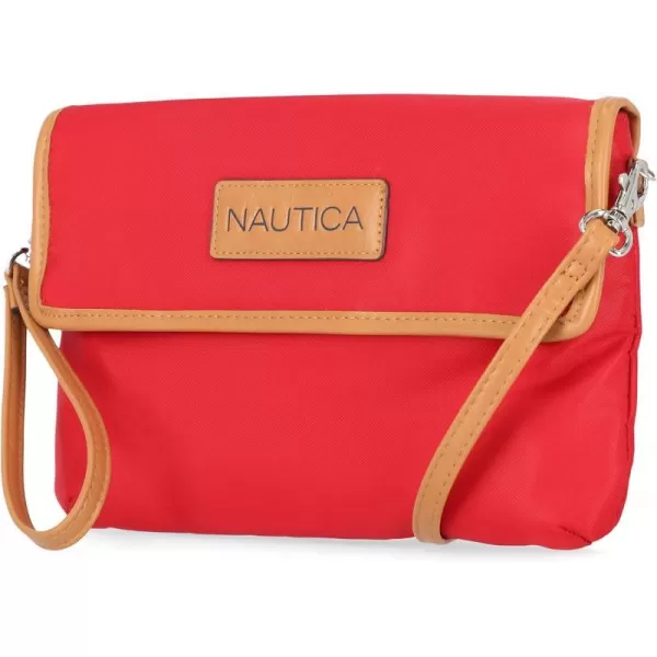 Nautica RFID Blocking Mini CrossbodyRed