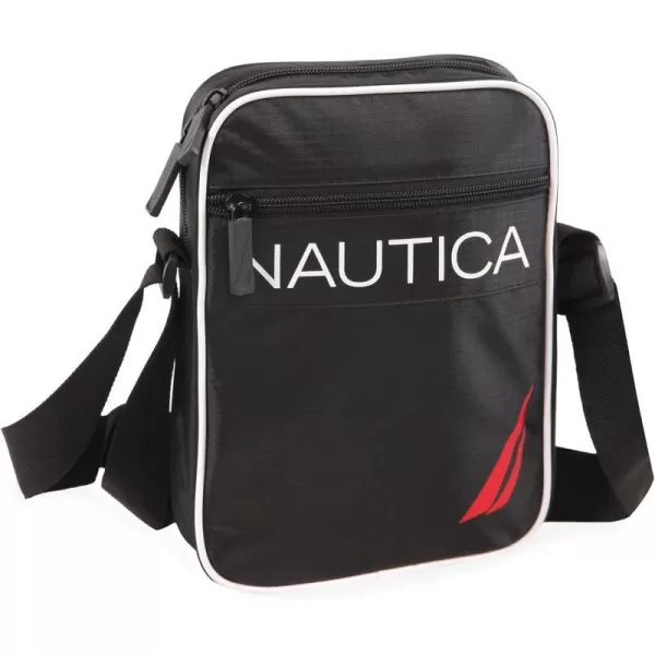 Nautica Shoulder BagBlack White