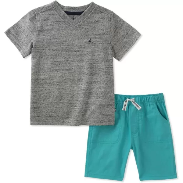 Nautica Tee with ShortsGray