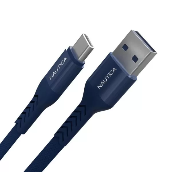 Nautica USBC to USBA Cable USBA to USBC Charging Cord 45 A Fast Charging USB C Cable Compatible with Galaxy S9 S10 S10 LG V20 G5 G6 PS5 Controller USB C Charger and MoreNAVY