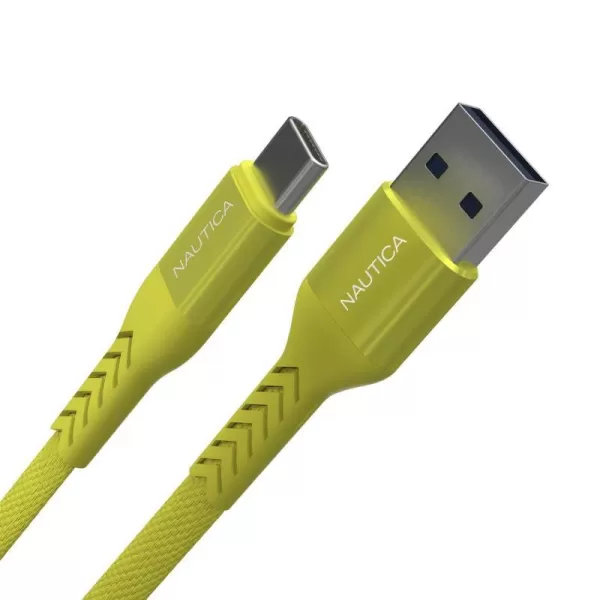 Nautica USBC to USBA Cable USBA to USBC Charging Cord 45 A Fast Charging USB C Cable Compatible with Galaxy S9 S10 S10 LG V20 G5 G6 PS5 Controller USB C Charger and MoreYELLOW