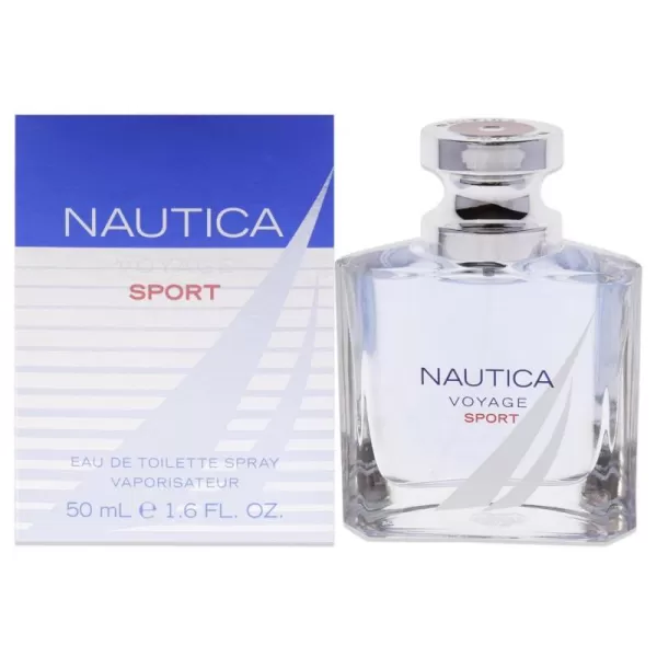 Nautica Voyage Sport Eau de Toilette Spray Vegan Formula Eau de Toilette Sophisticated Fresh Woody Blend 16oz16 Fl Oz Pack of 1