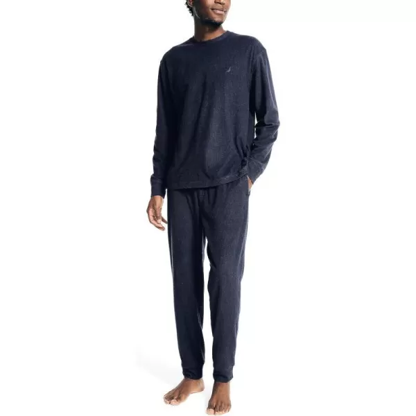 Nautica Waffle Pajama Pants SetNavy