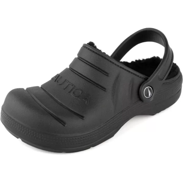 Nautica Womens Clogs  Athletic Sports Sandal  Water Shoes SlipOn with Adjustable Back Strap  Beach Sports Shoe  River EdgeBlackriver Breese