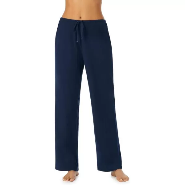 Nautica Womens Sleepwear Cotton Jersey Knit Pajama Sleep Pants Regular and Plus SizeNavy