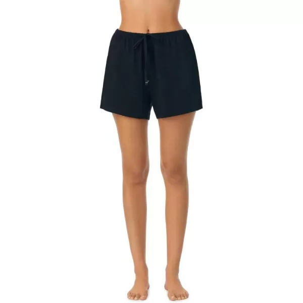 Nautica Womens Sleepwear Cotton Jersey Knit Pajama Sleep Shorts Regular and Plus SizeBlack