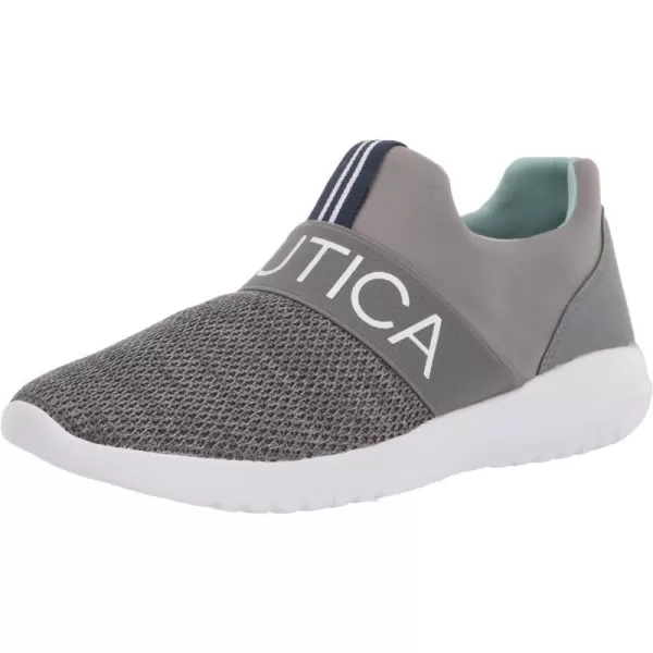 Nautica Womens SlipOn Sneakers  Comfortable Running Shoes Stylish  Easy to Wear  Perfect for Everyday WearRadical Grey