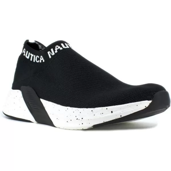 Nautica Womens SlipOn Sneakers  Comfortable Running Shoes Stylish amp Easy to Wear  Perfect for Everyday WearBlackferiha