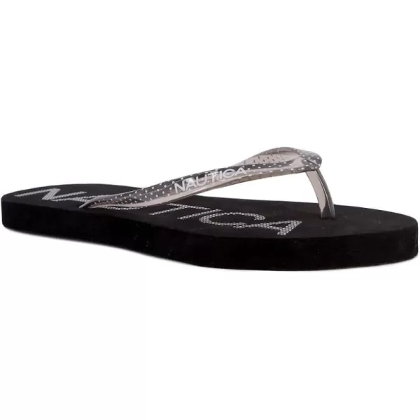 Nautica Womens Thong Strap Sandal FlipFlop Boat SlideNautica Dotshatcher