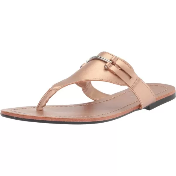 Nautica Womens Thong Strap Sandal FlipFlop Boat SlideRose Gold