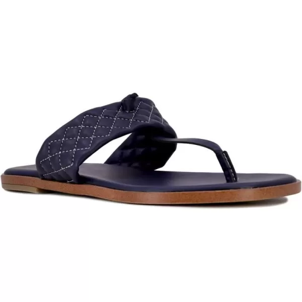 Nautica Womens Thong Strap Sandal FlipFlop Boat SlideRosemarinavy