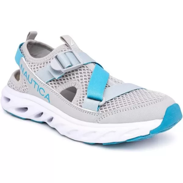 Nautica Womens Water Shoes Jogging Quick Dry Pool Sports Sneaker AslinGrey Teal