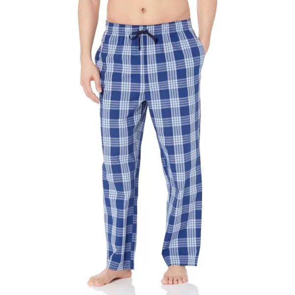 Nautica mens Plaid Sleep PantEstate Blue