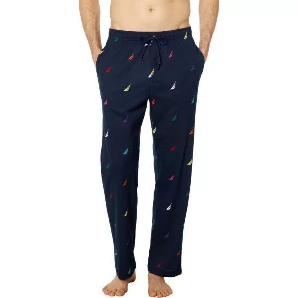 Nautica mens Pride Jclass Print Sleep PantNavy