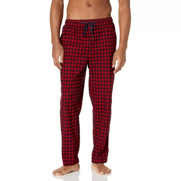 Nautica mens Sustainably Crafted Sleep PantNautica Red