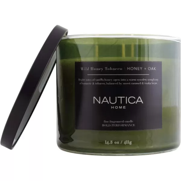 Wild Honey  Tobacco by Nautica Luxury Soy Wax CandleWild Honey  Tobacco by Nautica Luxury Soy Wax Candle