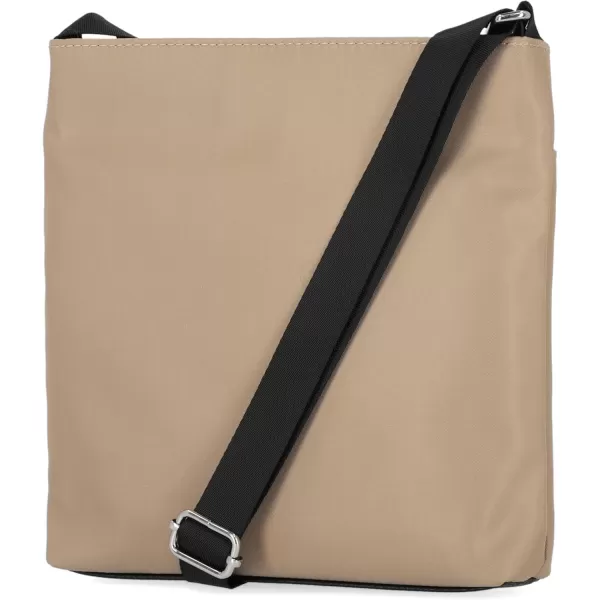 Nautica Womens Diver Nylon Small Womens Crossbody Bag Purse with Adjustable Shoulder StrapKhaki