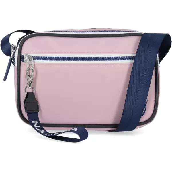 Nautica Womens High Seas Camera CrossbodyLilac Rose