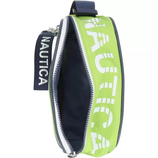 Nautica Womens High Seas Camera CrossbodyLime