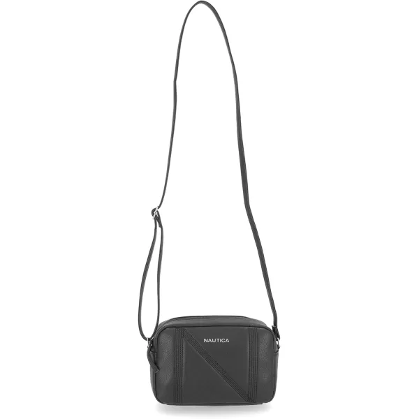 Nautica Womens Nautica Candid Camera Adjustable Crossbody BagBlack