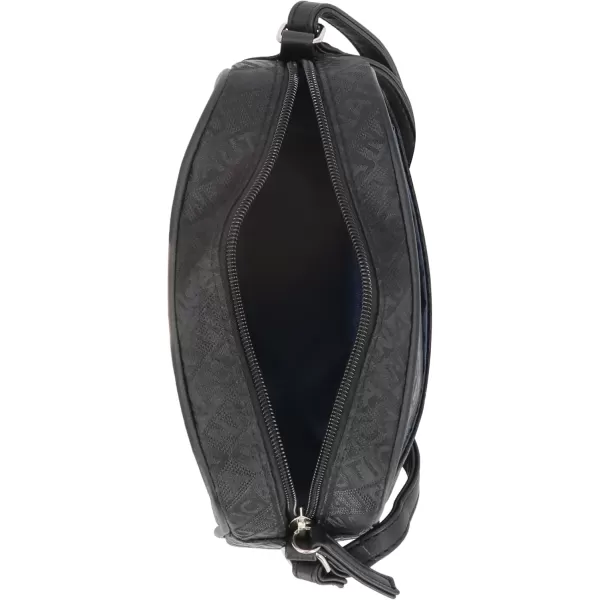 Nautica Womens Nautica Candid Camera Adjustable Crossbody BagBlack Lakeside Jacquard