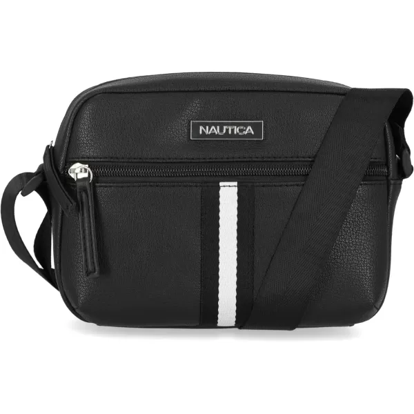 Nautica Womens Nautica Candid Camera Adjustable Crossbody BagBowline Black