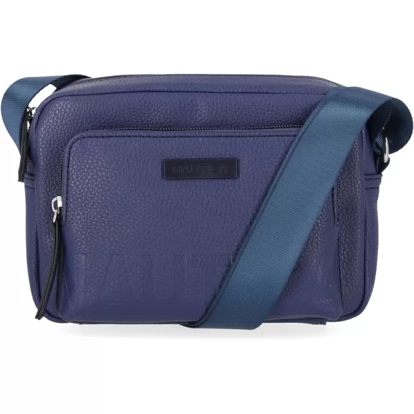 Nautica Womens Out and About Adjustable Crossbody Bag PurseIndigo