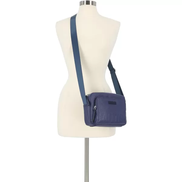 Nautica Womens Out and About Adjustable Crossbody Bag PurseIndigo