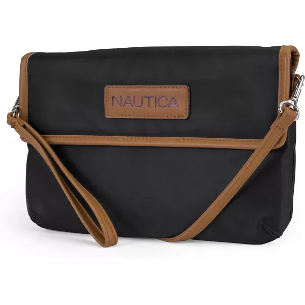 Nautica Womens RFID Blocking Mini CrossbodyBlack