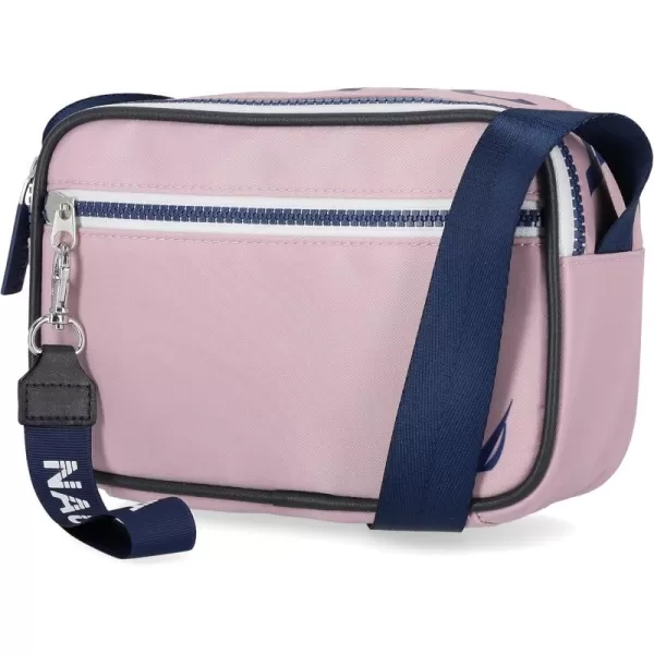 Nautica Womens High Seas Camera CrossbodyLilac Rose