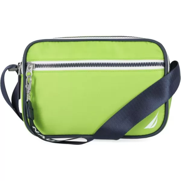 Nautica Womens High Seas Camera CrossbodyLime