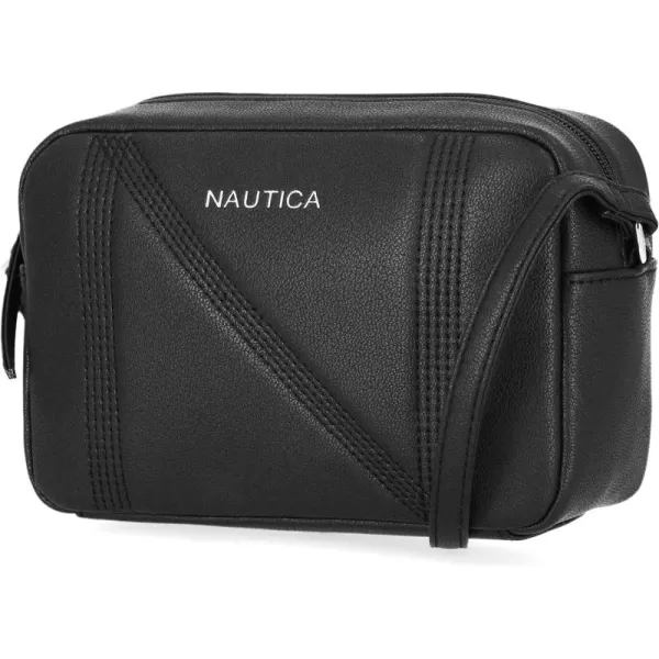 Nautica Womens Nautica Candid Camera Adjustable Crossbody BagBlack