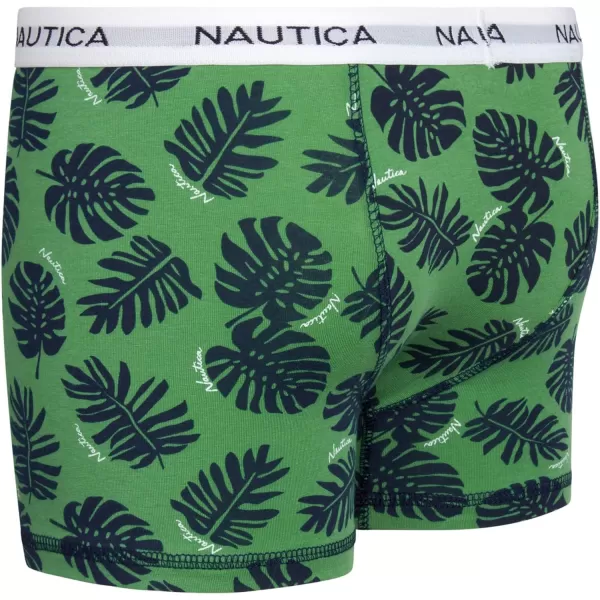 imageNautica Boys Boxer Briefs  3 Pack6 Pack Soft Casual Stretch Boys Cotton Boxer Briefs  Kids Underwear Boys Boxers 418PrintGreyNavy3pk