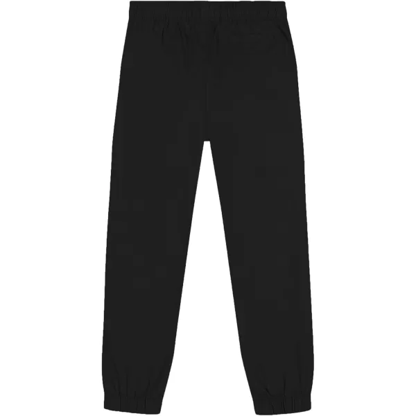 imageNautica Boys Pullon Twill Jogger Pant Drawstring ClosureLegacy True Black