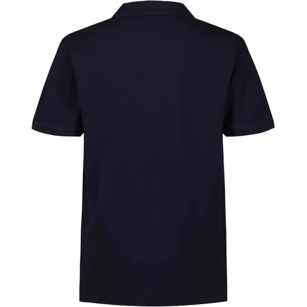 imageNautica Boys Short Sleeve Fashion Polo Button Closure Soft ampamp ComfortableMotion Sport Navy