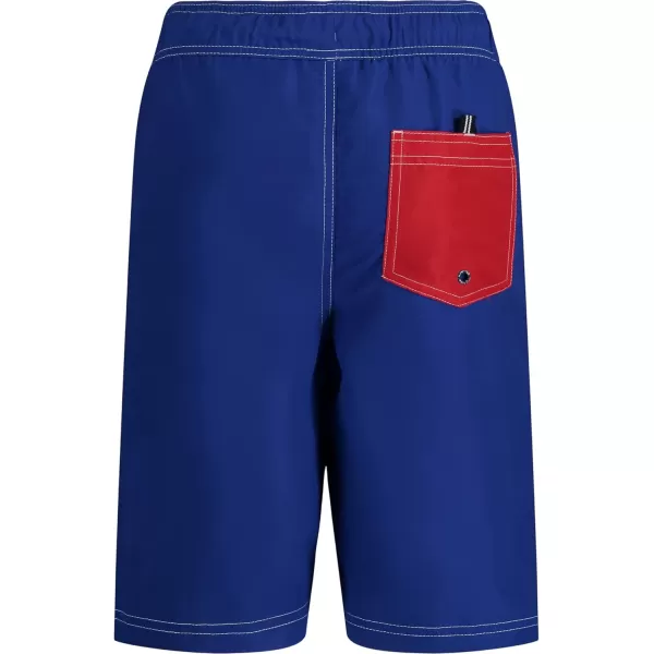 imageNautica Boys Swim Trunk with UPF 50 Sun ProtectionExploded Surf the Web