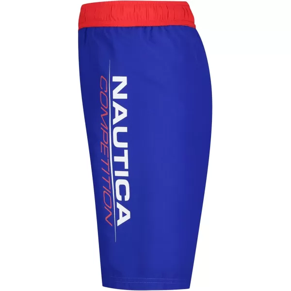imageNautica Boys Swim Trunk with UPF 50 Sun ProtectionNc Surf