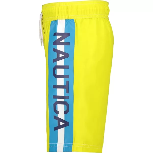 imageNautica Boys Swim Trunk with UPF 50 Sun ProtectionSulphur Spring Stripe Fk13