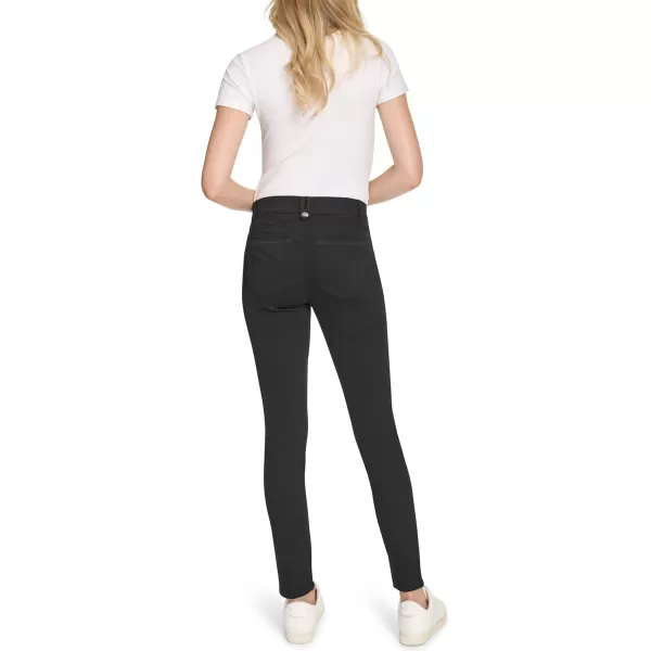 imageNautica Womens Skinny Fit Solution Sateen PantBlack