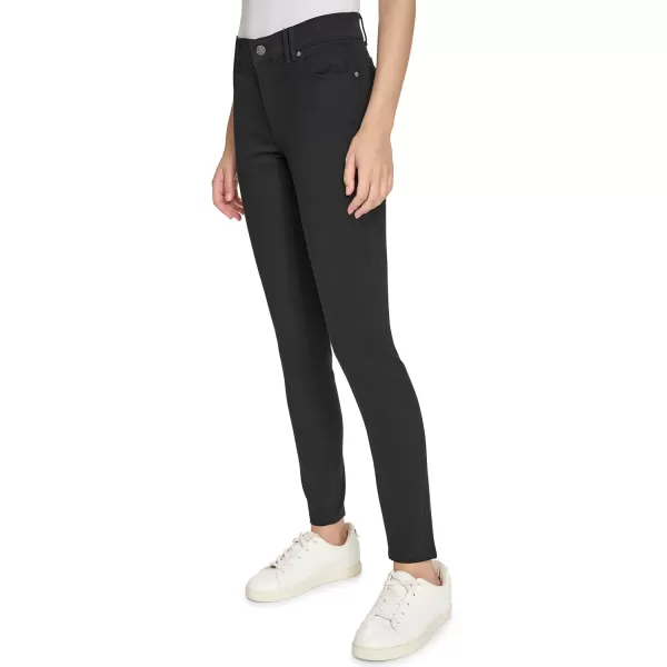 imageNautica Womens Skinny Fit Solution Sateen PantBlack