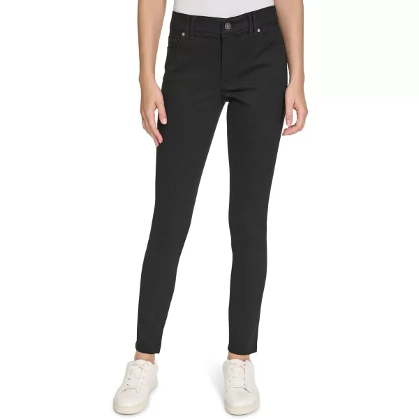 imageNautica Womens Skinny Fit Solution Sateen PantBlack