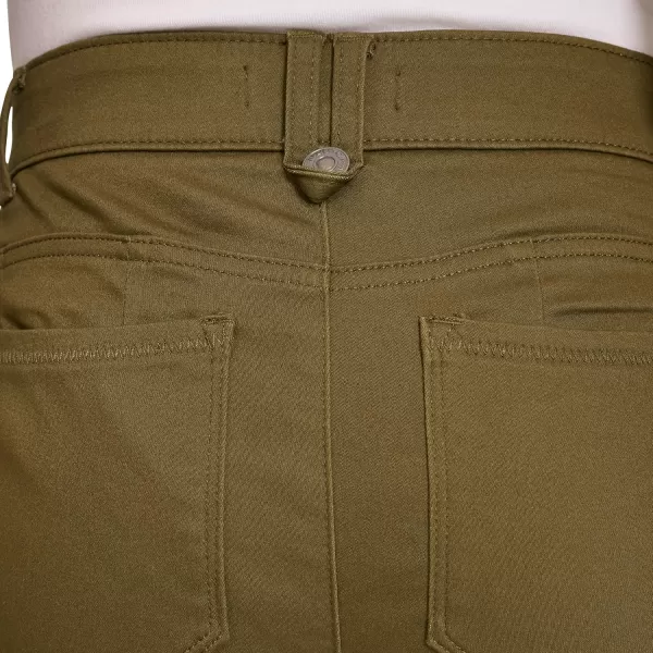 imageNautica Womens Skinny Fit Solution Sateen PantDark Olive