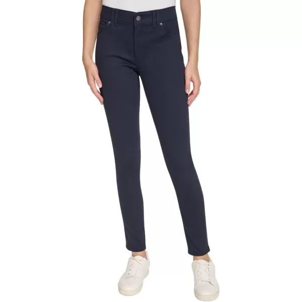 imageNautica Womens Skinny Fit Solution Sateen PantNight Sky